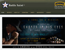 Tablet Screenshot of battlesaint.com